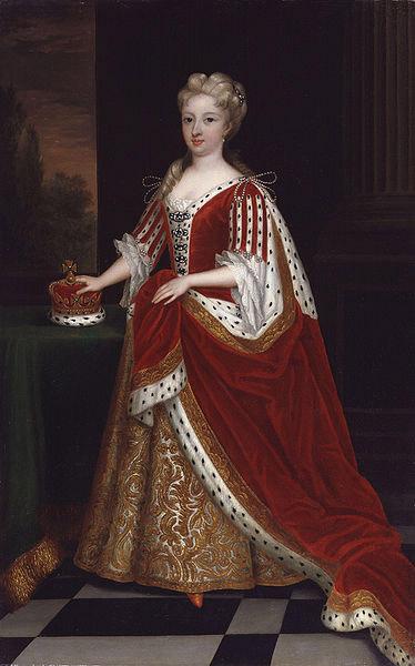 Sir Godfrey Kneller Portrait of Caroline Wilhelmina of Brandenburg-Ansbach oil painting image